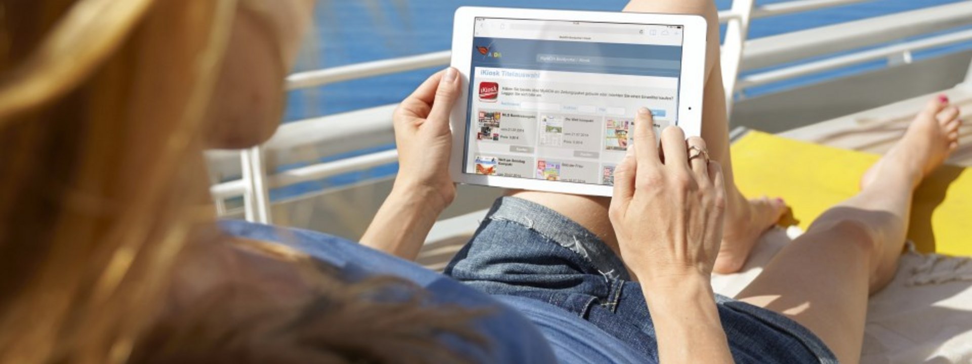 Starting now, daily newspapers on board – AIDA opens Media Lounge