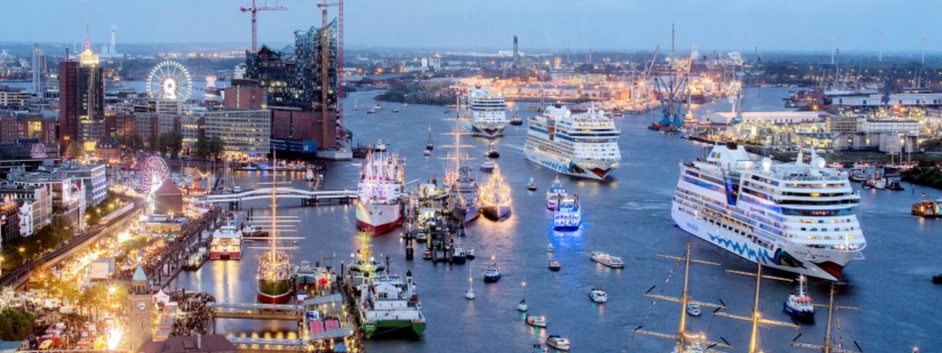 AIDA Cruises is main sponsor of the 825th HAMBURG PORT ANNIVERSARY