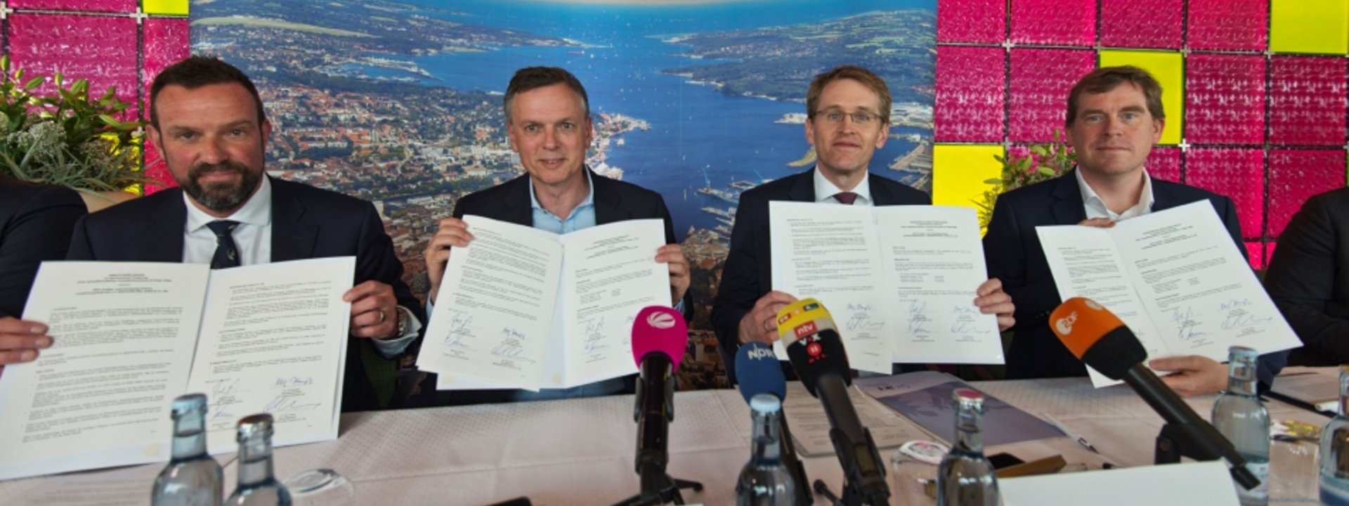 Wegweisende Partnerschaft für einen nachhaltigen Kreuzfahrttourismus in Schleswig-Holstein