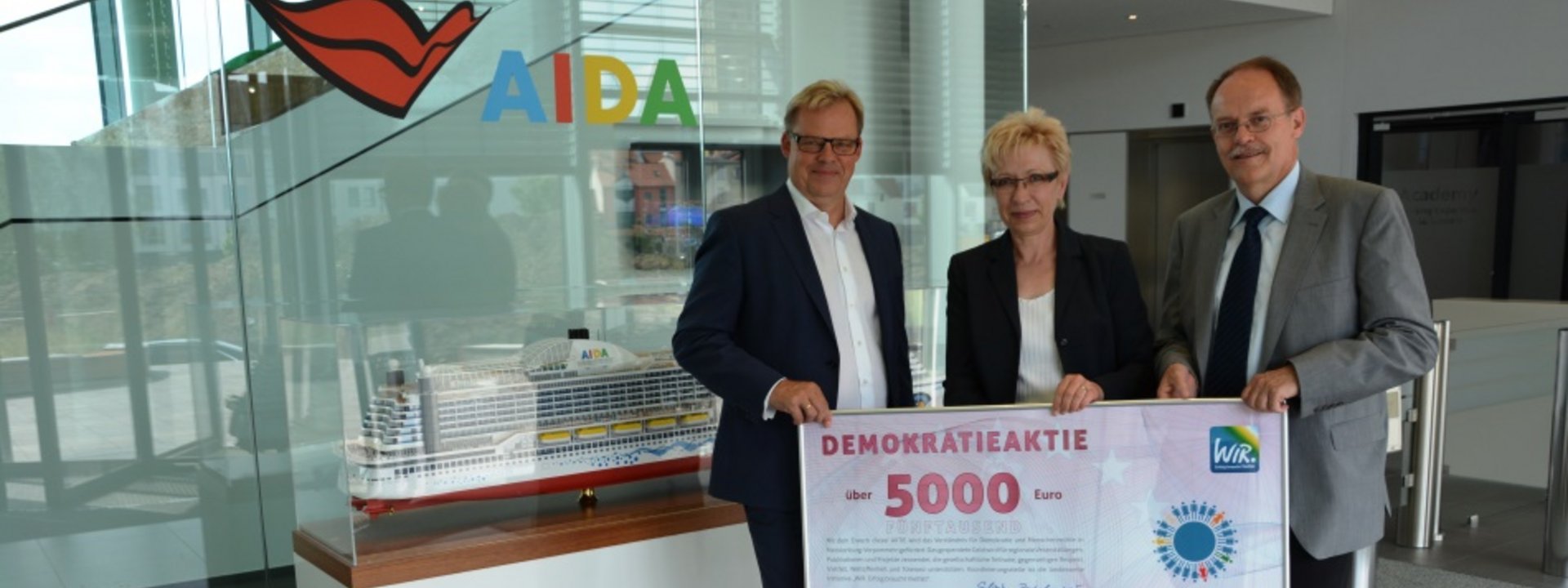 AIDA supports democracy initiative "WE. Success needs diversity"